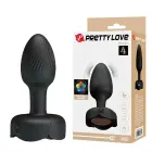 PRETTY LOVE Olman vibruojantis analinis kištukas – 15 cm – Daugiaspalvis — Nuotrauka 1