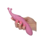 Tempt And Tease Kiss dubultais vibrators – rozā — Foto 8