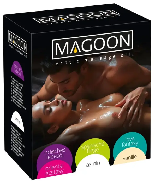 Magoon Massage Oil Set – 6 x 200 ml