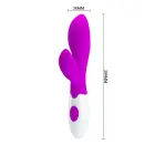 PRETTY LOVE NEWMAN vibratorius – 20.5 cm (8″) – violetinis — Nuotrauka 6