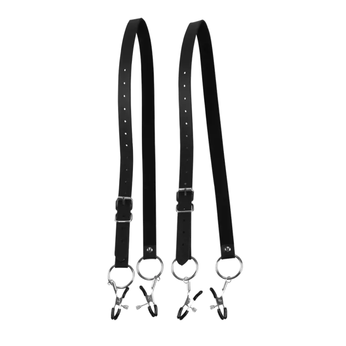 Labia Spreader with Clamps - Black Foto 3