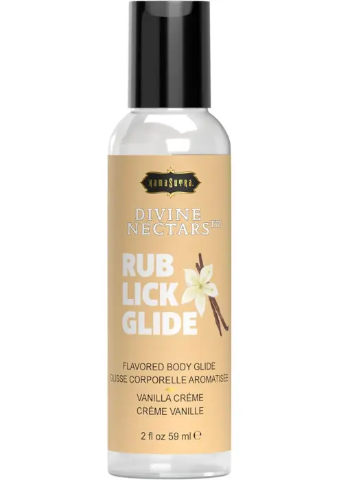 Kama Sutra Divine Nectars Vanilla Flavored Body Glide – 60 ml