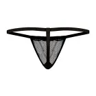 Male Power Pose vīriešu stringi – melni – One Size Foto 6