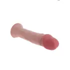 TOYJOY Get Real Deluxe ypač storas dildo – 35.5 cm (14″) – kūno spalva — Nuotrauka 9