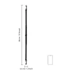 Adjustable Spreader Bar - Black Foto 9
