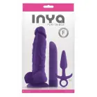 INYA Play Things Purple Set – 3-piece silicone and ABS intimate kit — Photo 1