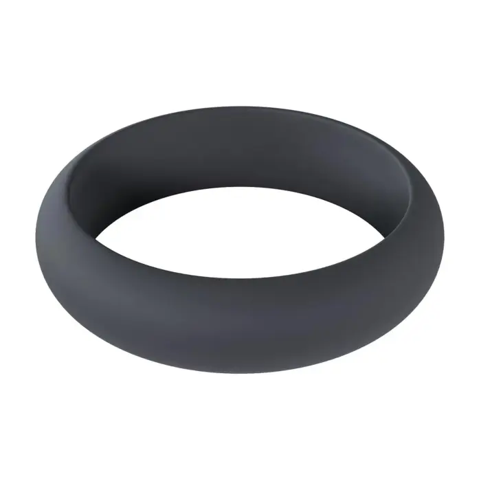 LEVELZ Wide O Silicone Cock Ring – XXL – 55 mm – Black