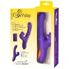 Sweet Smile Thrusting Vibrator with Moving Ring — Photo 14