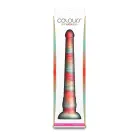 Segmentuotas dildo – 30.5 cm (12″) – Raudonas — Nuotrauka 4