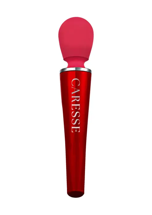 CARESSE Компактный wand вибратор – 25 cm (9.8″) – красный