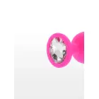 Deimantinis analinis kištukas L – 13 cm (5.1″) – Rožinis Photo