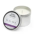 Fifty Shades of Grey Play Nice vaniļas aromāta masāžas svece – 90 g — Foto 1