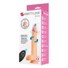 Pretty Love Davey – roteeruv tõukav realistlik dildo – 22,5 cm — Foto 9