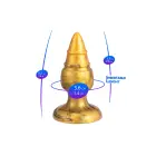 Fantasy Anal Plug Goldy – 10 cm – Gold — Photo 4
