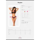 Glandez 2 daļu apakšveļas komplekts – melns – XS/S — Foto 7