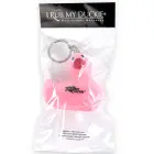 Big Teaze Toys I Rub My Duckie розовый брелок - Миниатyрный аксессуар-уточка — Фото 5