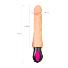A-TOYS Realistiškas šildantis vibratorius – 20.5 cm — Nuotrauka 9