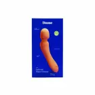 Dame Min – мини-вибромассажёр – пружинная головка – папайя — Фото 2