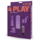 4 Play Couples Kit Purple Foto 2