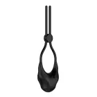 Nexus Forge Adjustable Vibrating Silicone Ring – Black – USB Rechargeable — Photo 6