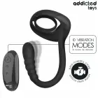 Addicted Toys P-Spot Dual Motor Ring Remote – Black – 21.5 cm (8.5″) — Photo 4