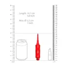Circe lodes vibrators ar uzmavu – 15 cm (5.9″) – sarkans — Foto 6