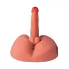 Hardcore Deep Fucker реалистичный вибрирующий мастурбатор – 3.2 kg – телесный — Фото 7