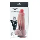 Kiotos COX – ādas strap-on komplekts ar Monstar Beast 28 dildo — Foto 5