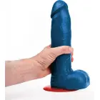 Hoenir XL Intimate Model with Removable Suction Cup – 19 cm (7.5″) – Blue — Photo 4