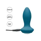 Vibrating Petite Crystal Anal Probe – Blue — Photo 7