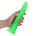 Slim Realistic Dildo with Suction Cup - Glow in the Dark - 22.5 cm (9″) — Photo 9