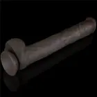 XXL Bendable Dual Layered Silicone Dildo – 36.8 cm (14.5″) – Black — Photo 11