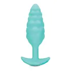 Bump Texture вибрирующая анальная пробка – 7 cm (2.75″) – Mint — Фото 4