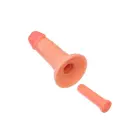 Caliber реалистичный дилдо с присоской – 14 cm (5.5″) – Телесный — Фото 6