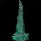 Savage Charm Double-Claw vibruojantis dildo – 19 cm (7.5″) – Spalvotas — Nuotrauka 10