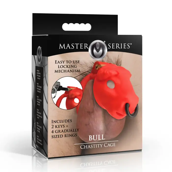 Клетка целомудрия Bull – красный