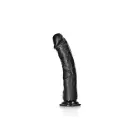 Kumer realistlik dildo iminapaga – 25.5 cm (10″) – Must — Foto 2