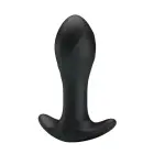 PRETTY LOVE Anal Plug Massager – 10.5 cm – Black — Photo 1