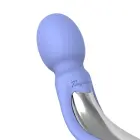 Teazers Izliekts wand vibrators – 18 cm (7″) – violets — Foto 6