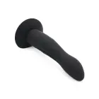 Silicone Dildo with Suction Cup – 16 cm (6.3″) – Clear — Photo 5