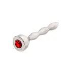 Penis Plug Justin – Red Stone Gem – 7.1 cm (2.8″) — Photo 4