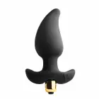 Rocks-Off Butt Quiver 7-Speed силиконовая анальная пробка – 9.5 см – черный — Фото 1
