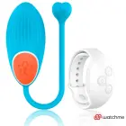 Wearwatch vibruojantis kiaušinėlis su WatchMe nuotolinio valdymo laikrodžiu – mėlyna — Nuotrauka 2