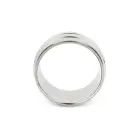 Mr. Steel Oval Barrel Cock Ring – 5.5 cm – Silver — Photo 4