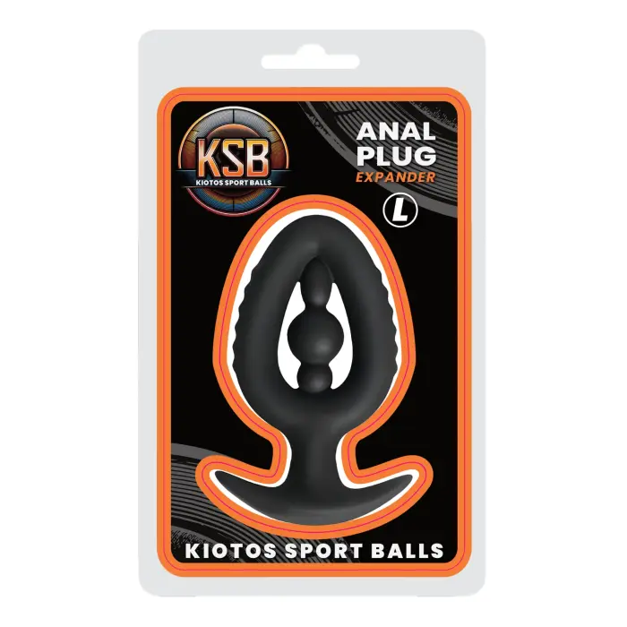 Silikona anālais paplašinātājs ar iekšējo bumbiņu L Foto 5