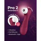 Satisfyer Pro 2 Generation 3 Connect App Clitoral Stimulator – 15 cm (5.9″) – Red — Photo 7