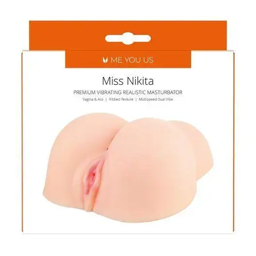 Me You Us Miss Nikita Premium vibrējošs reālistisks masturbators – miesas krāsa