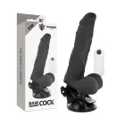 Гибкая вибромодель Basecock – 21 см (8.2″) – черный — Фото 1