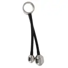 Heavy Gear Cock Ring & Anal Plugs – Metal, Silicone — Photo 2