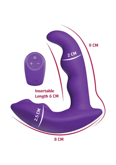 She.E.O Vibrating Anal Stimulator – Purple Photo